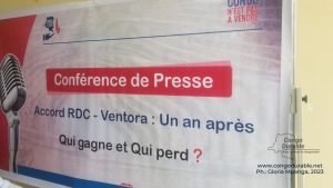 Conférence de presse sur accord RDC-Ventora